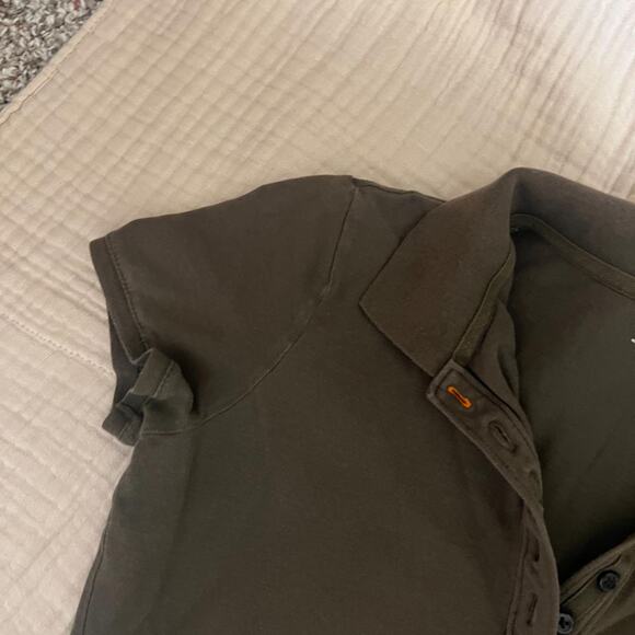 GAP Polo Shirt – Brown, Short Sleeve, Preppy Classic, Summer 2010, Size Medium - Picture 4 of 5